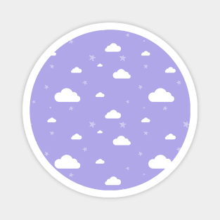 Cloud Pattern Magnet